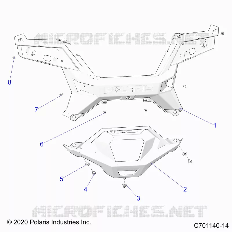 CARROCERÍA POSTERIOR BUMPER