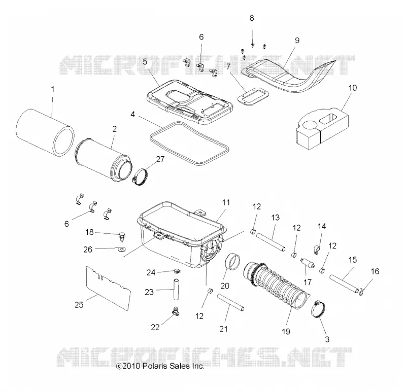 MOTOR, TOMA DE AIRE SYSTEM