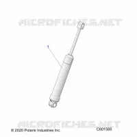 SUSPENSION, SHOCK TRASERO TRACK (7045495)