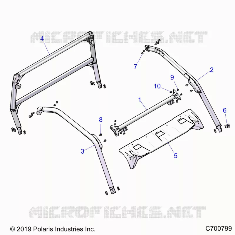 CHASSIS, CAB BASTIDOR