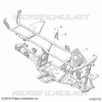 CHASSIS, BASTIDOR -A21SDS57C4 (C102174)