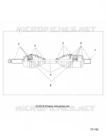 DRIVE TRAIN, TRANSMISION DELANTERA SHAFT