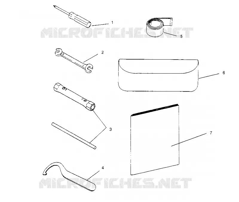 KIT DE HERRAMIENTA  RXL 0956768 (4930783078C006)