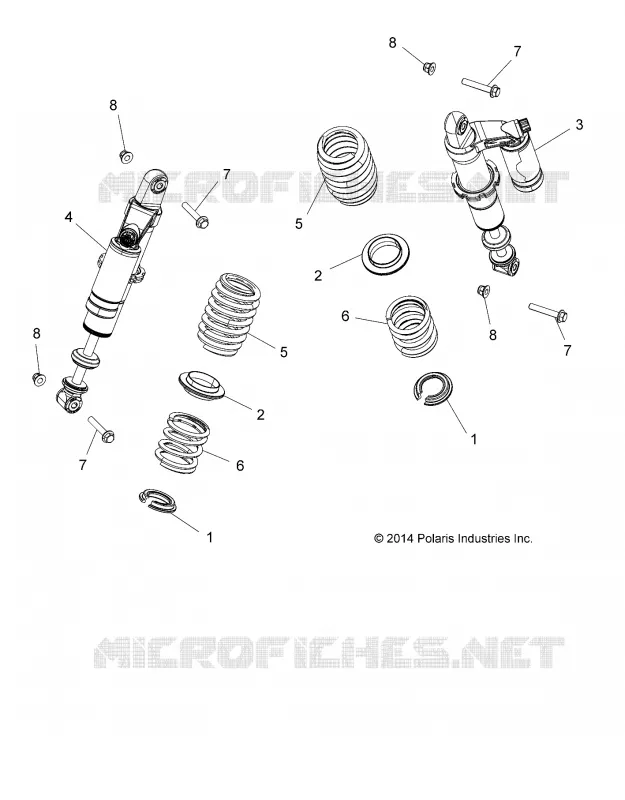 SUSPENSION TRASERA SHOCK