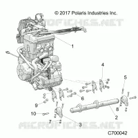 MOTOR, MOUNTING & LONG BLOCK