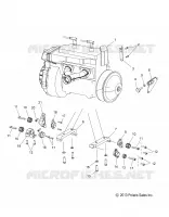 ENGINE, MOUNTING -S19CED5BSL ALL OPCIONES (49SNOWENGINEMOUNT14550)