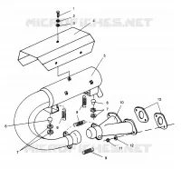 SISTEMA DE ESCAPE LITE GT 0963133 and EUROPEAN LITE GT E963133 (4933083308B014)