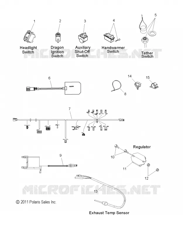 INTERRUPTORES and COMPONENTS