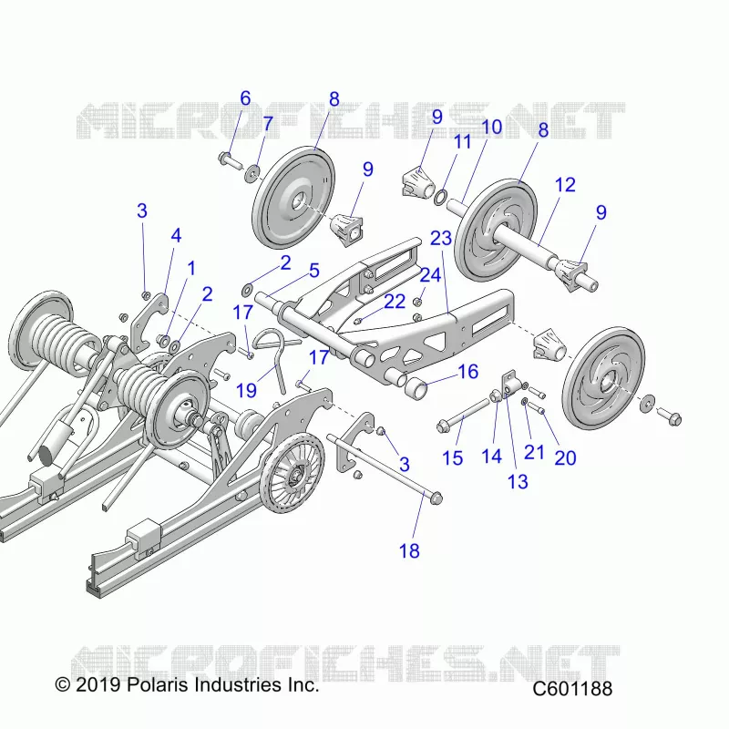 SUSPENSION TRASERA, ARTICULATING