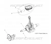 MOTOR, CIGUEÑAL, PISTÓN AND BALANCE SHAFT