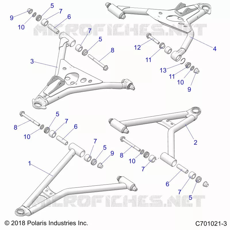 SUSPENSIÃ“N DELANTERA CONTROL ARMS