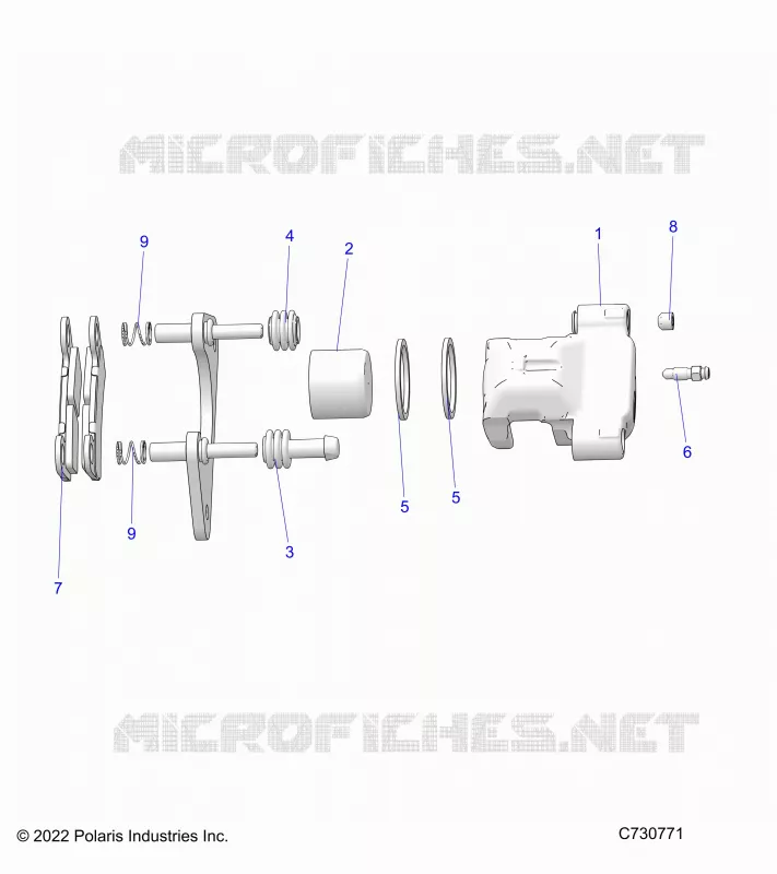BRAKES, PINZA TRASERA