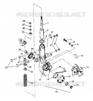 PUNTAL MONTAJE DELANTERA 6X6 250 W938727 (4924092409015A)