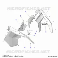 GUARDABARROS DELANTERO FLARES