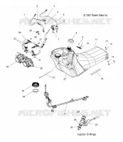 SISTEMA DE COMBUSTIBLE, GASOLINA TANK, RAIL, LINE and CUERPO DE MARIPOSA