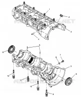 CAJA DEL CIGÜEÑAL XLT 0970756, XLT SKS 0970556, and XLT RMK 0970956 (4937693769C012)