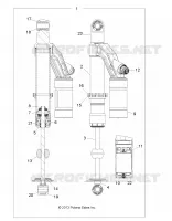 SUSPENSION, SHOCK TRASERO