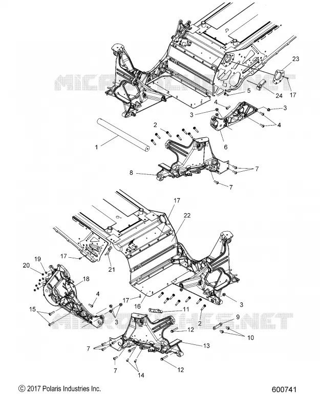 CHASIS, BULKHEAD ASM.