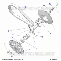 TREN, SECONDARY CLUTCH