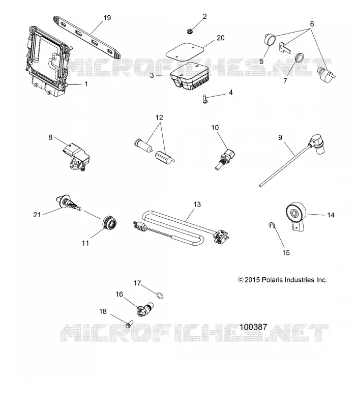 ELECTRICA, SWITCHES, SENSORS, ECU AND CONTROL MODULES