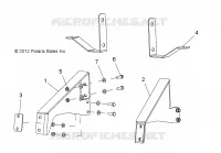 BASTIDOR, OPCIONES, BUMPER, BRACKET, REAR