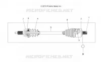 TREN, DRIVE SHAFT, FRONT (TO 2/15/16)