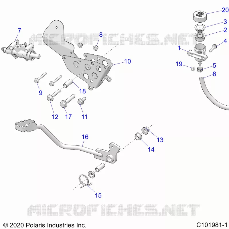 BRAKES, BRAKE PEDAL AND CILINDRO MAESTRO