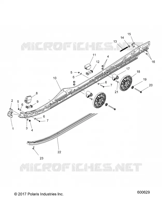 SUSPENSION, RAIL MOUNTING
