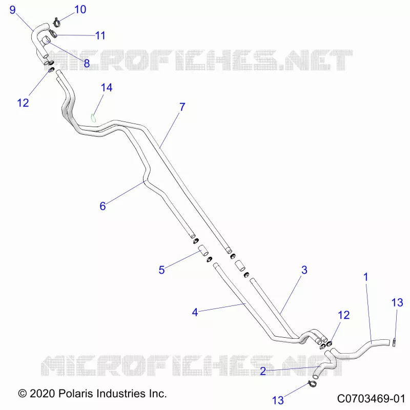 ENFRIAMIENTO, HOSES AND RELATED