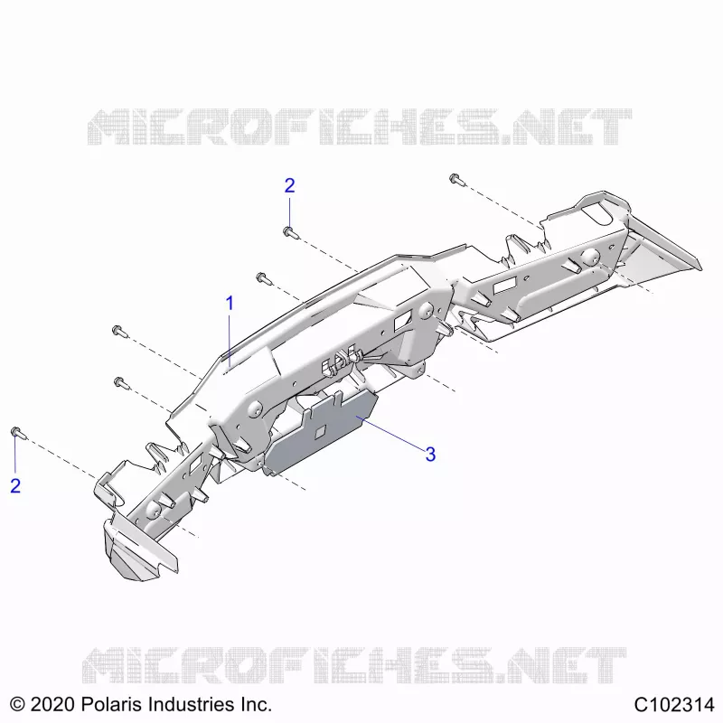 CARROCERÍA POSTERIOR BUMPER