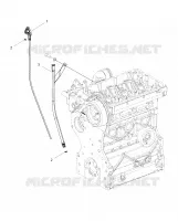 ENGINE, VARILLA DE ACEITE AND GUARD