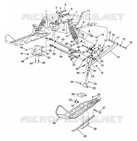 SUSPENSIÓN DELANTERA  AND ESQUÍ XLT LTD 0973756 AND EUROPEAN XLT LTD E973756 (4937793779A013)