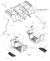 TRASERO CAB and FOOTWELL
