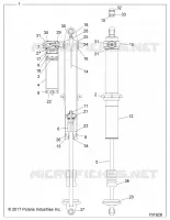 SUSPENSION TRASERA SHOCK