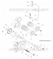 MOTOR, OIL SYSTEM and BOMBA DE ACEITE