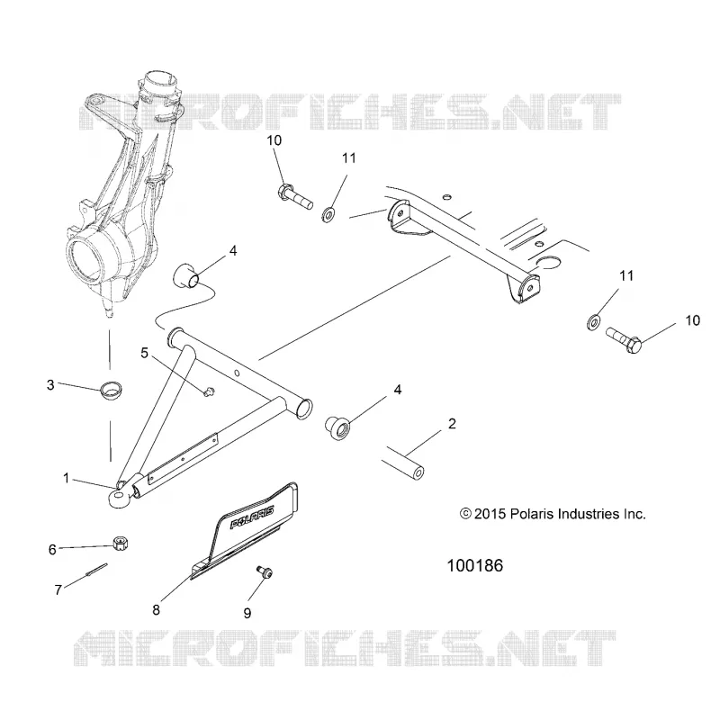 SUSPENSION, A-ARM and PUNTAL MOUNTING