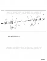TREN, REAR DRIVE SHAFT