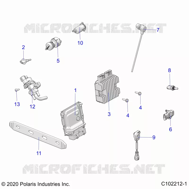ELECTRICA, SWITCHES, SENSORS, ECU AND CONTROL MODULES