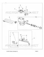 FRENO FRONTAL BRAKE LEVER AND MASTER CYLINDER