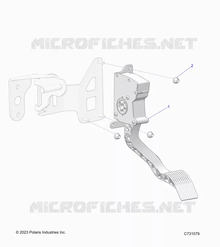 ENGINE, PEDAL DEL ACELERADOR