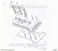 ENGINE, TAPA DE LA VÃLVULA & SPARK PLUGS