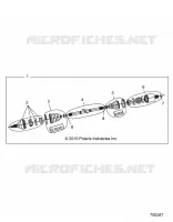TREN, HALF SHAFT, FRONT