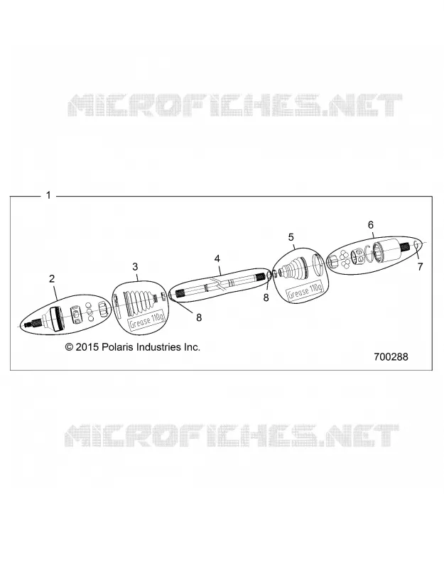 TREN, HALF SHAFT, REAR