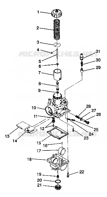 CARBURADOR 6X6 350L W938739 (4924062406047A)