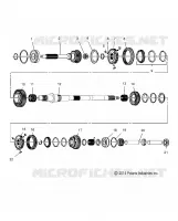 TREN, TRANSMISSION, INPUT AND MAIN SHAFT