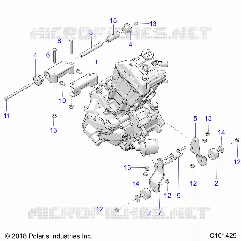 MOTOR, MOUNTING