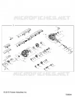 DRIVE TRAIN, PRINCIPAL GEARCASE