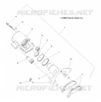 BRAKES, PINZA TRASERA