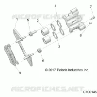 FRENO TRASERO CALIPER