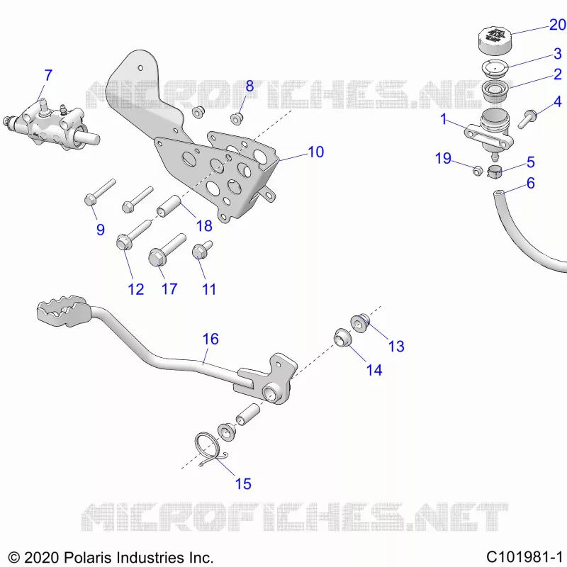 BRAKES, BRAKE PEDAL AND CILINDRO MAESTRO